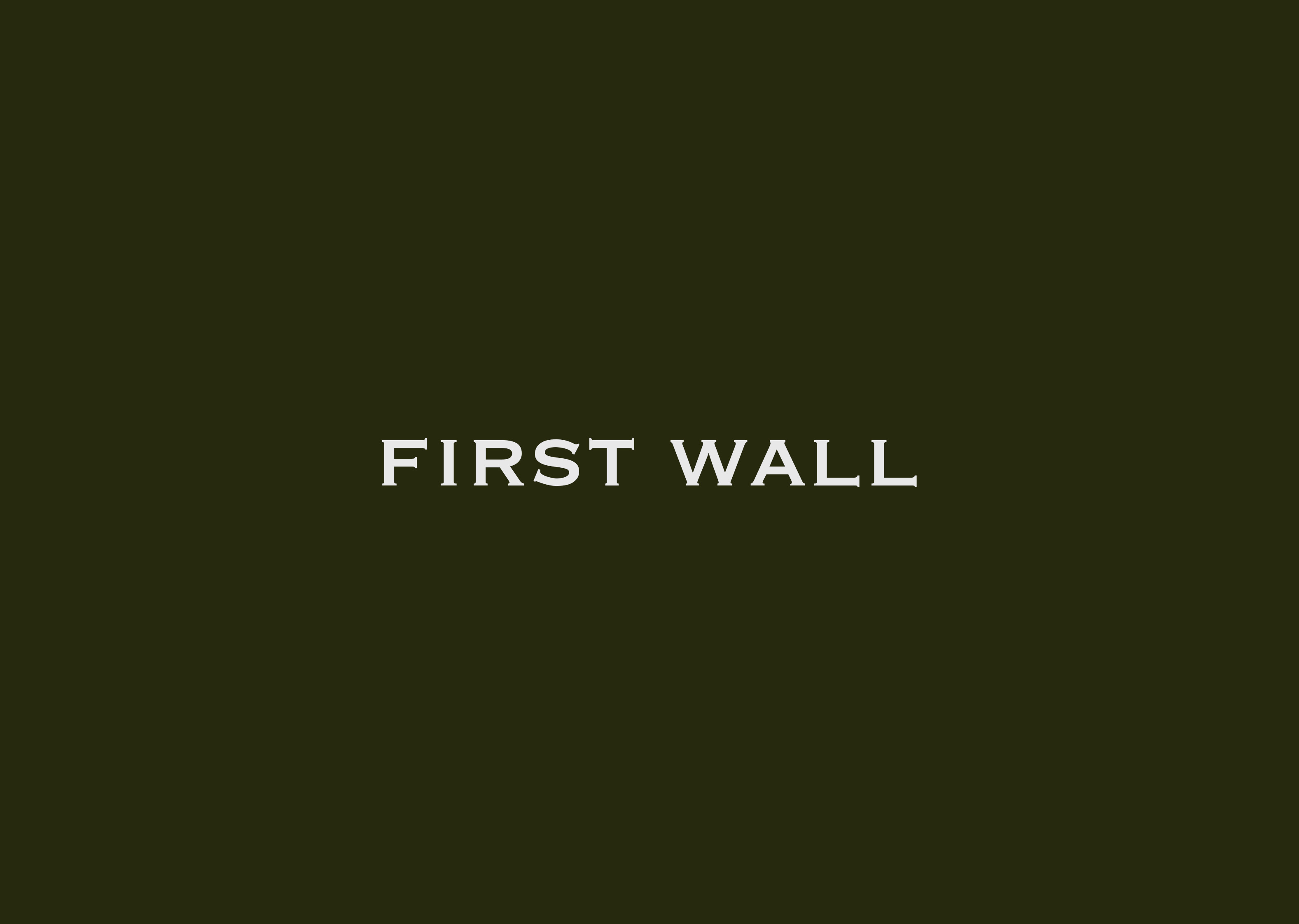 first wall_green